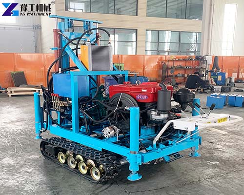 Thailand order small blue drilling rig