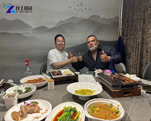 chairman with clients