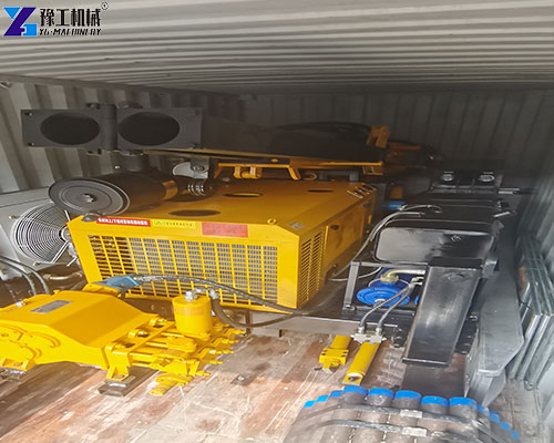 core drilling rig container loading