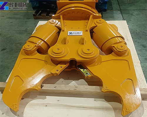 excavator-mounted shear