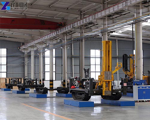 hydraulic core drilling rig factory photos