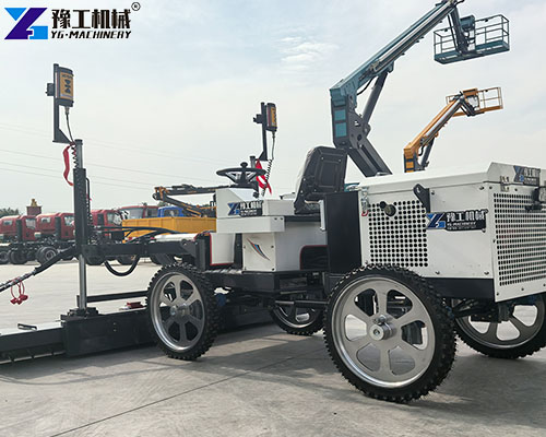laser screed construction