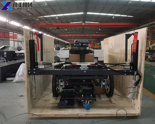laser screed loading real photo