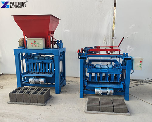 maintenance of semi auto brick machine