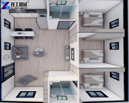 30 feet 3 rooms 2 bathrooms