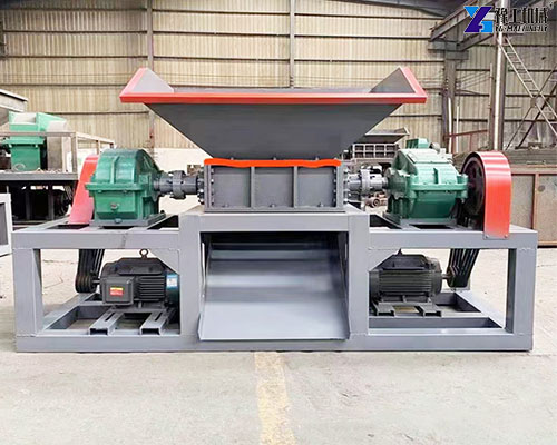 double shaft shredding equipment