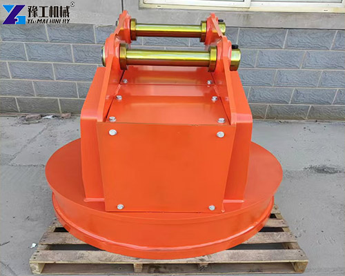 excavator magnet attachment