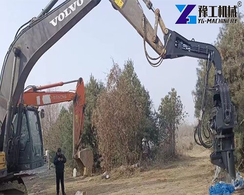 excavator pile driver for sale