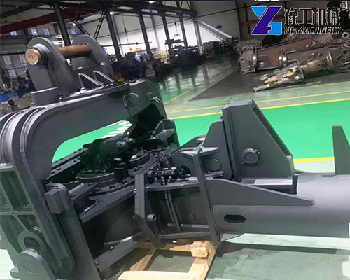 excavator pile driving machine