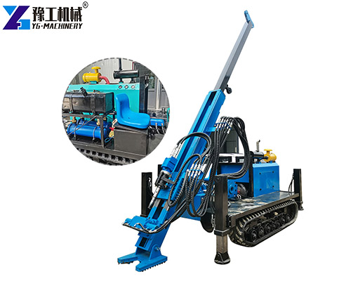 fully hydraulic drill rig