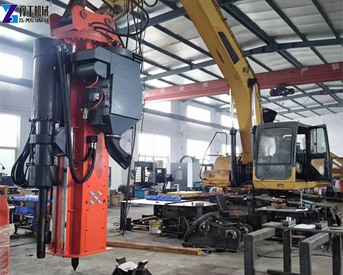 integrated rock drilling and splitting machine
