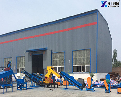 scrap tyre recycling line
