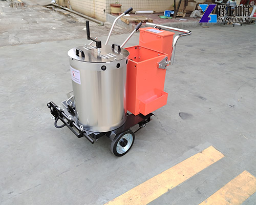 thermoplastic pavement striper