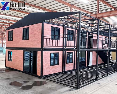 two-storey folding portable house