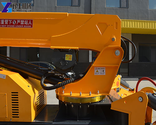 5 ton narrow space spider crane