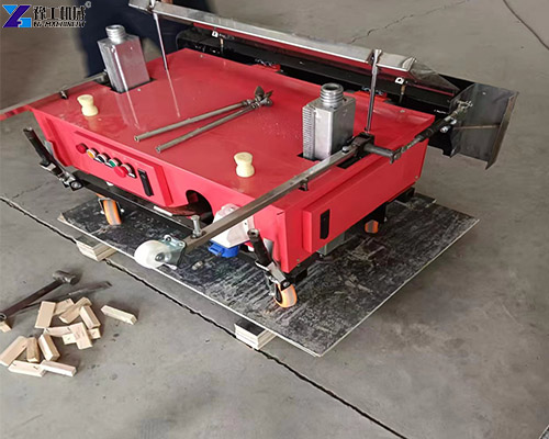 automatic cement plaster machine