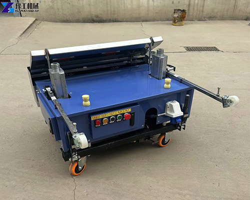 automatic cement wall plastering machine