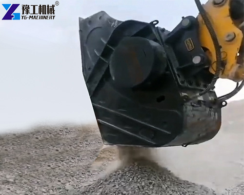 concrete crusher bucket