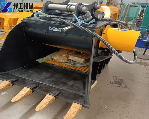digger crusher bucket