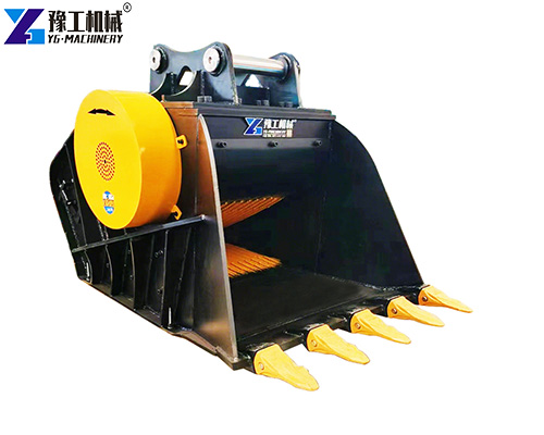 excavator crusher bucket
