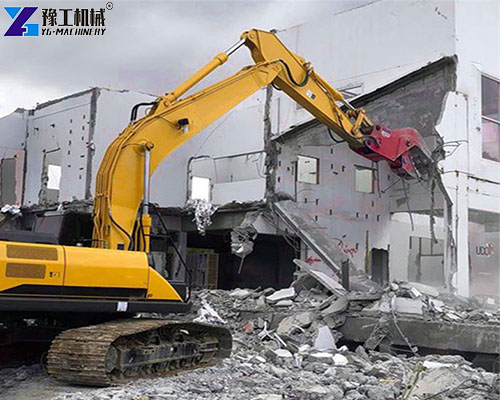 excavator pulverizer attachment for sale