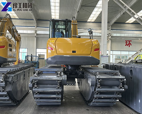 floating excavator