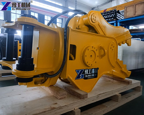 hydraulic concrete pulverizer for excavator
