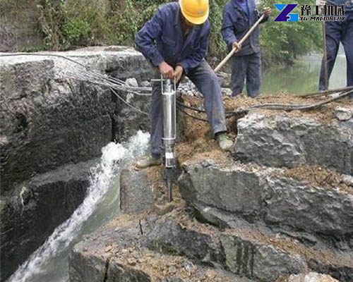 hydraulic rock splitter machine for sale