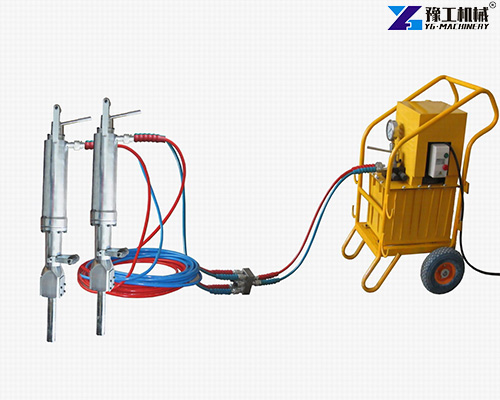 hydraulic splitter for rock