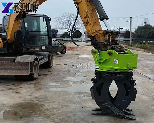 log grapple for mini excavator