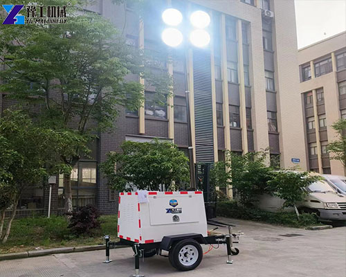 mobile lighting plant