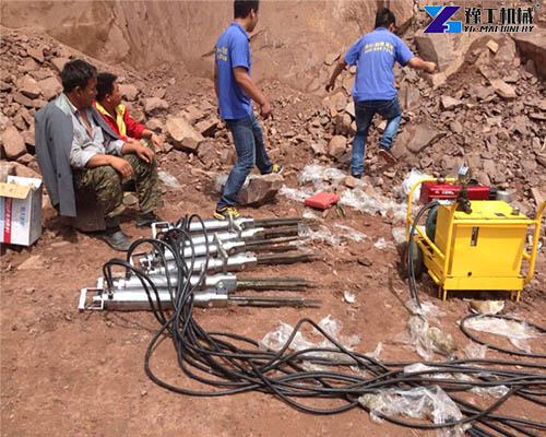 rock splitter machine