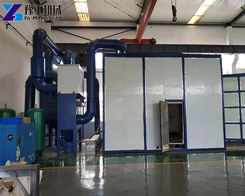 sandblasting room