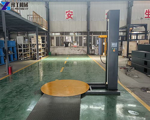 skid wrapping machine