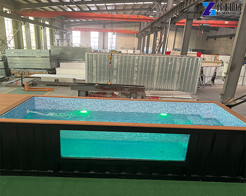 20 foot container swimming pool