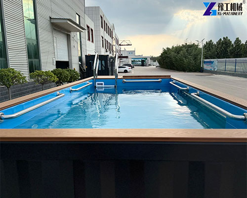20ft container swimming pool