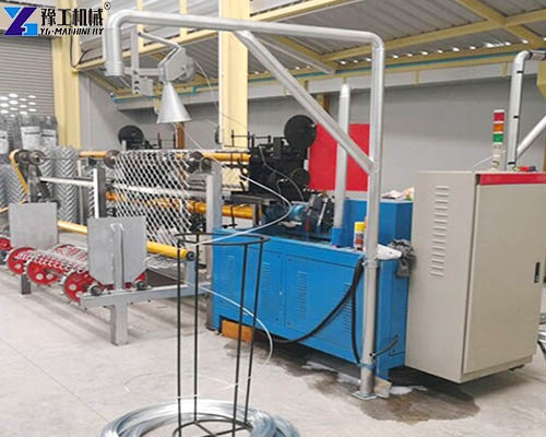 chain link fencing machine