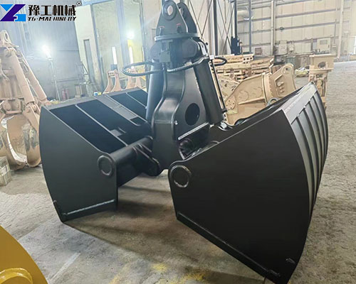 clamshell backhoe bucket