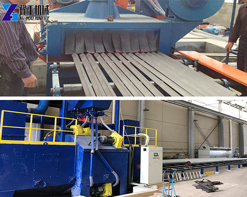 conveyor shot blasting machine