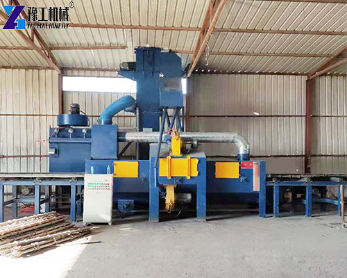 conveyor type shot blasting machine