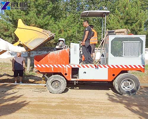 curb paving machine