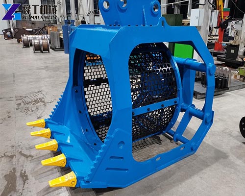 Your Excavator Can Dig, But Can It Sort? YG Screening Attachment for Excavators Separates Rocks from Dirt in Seconds