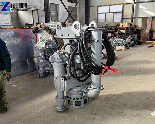 excavator sludge pump