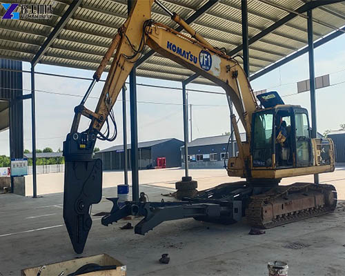 excavator vehicle dismantler