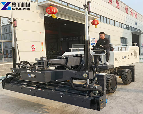 heavy duty concrete laser leveling machine operator