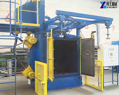 hook type shot blasting machine for sale