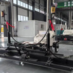 lightweight laser guided concrete screed workshop
