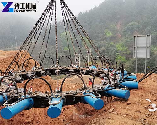 pile head breaking machine