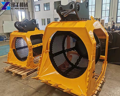 screening attachments for excavators