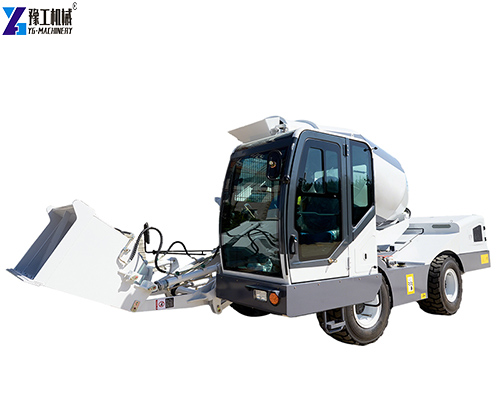 self-loading cement truck